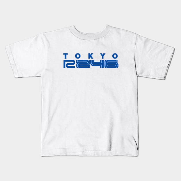 Tokyo R246 Kids T-Shirt by itsawalk